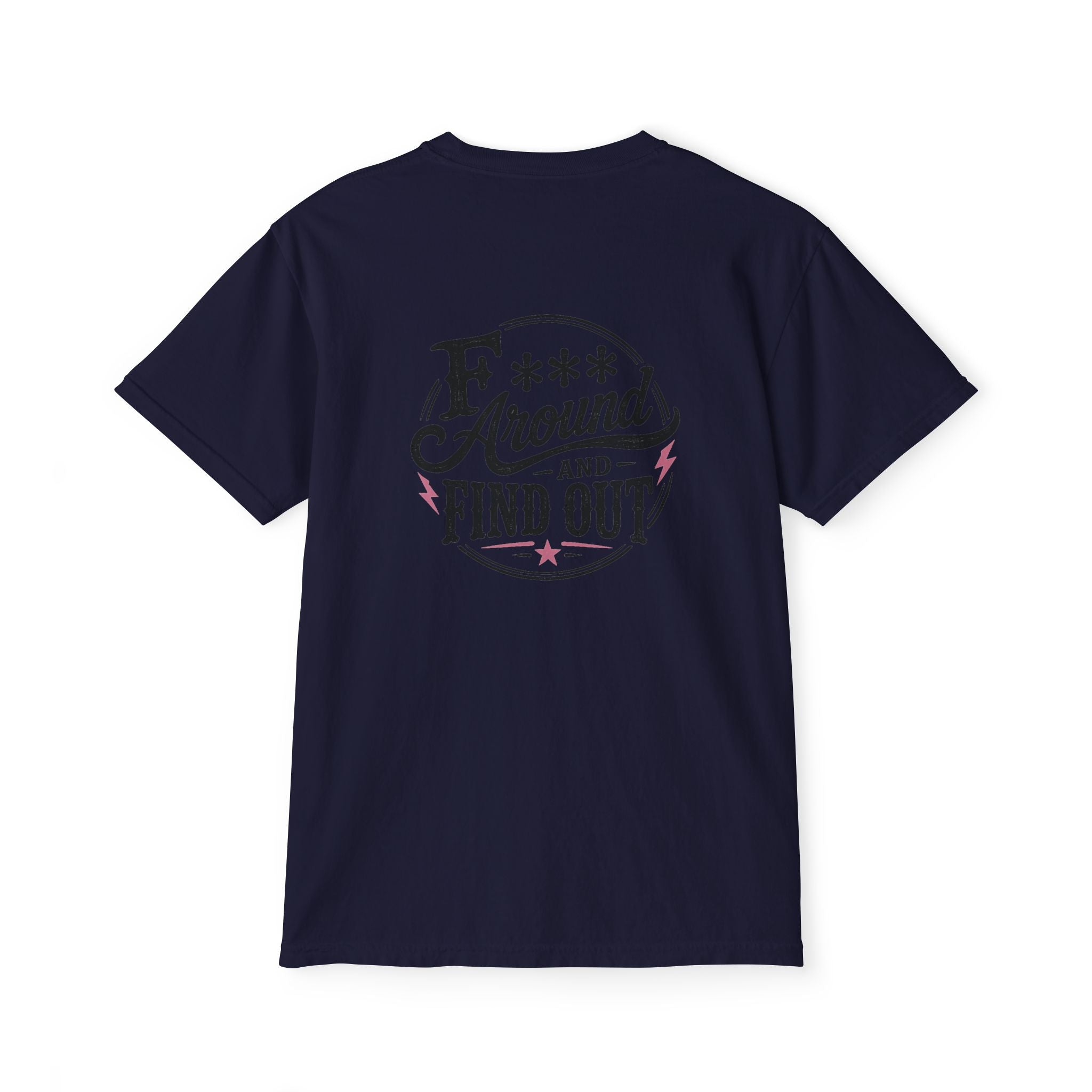 Vintage "F*** Around and Find Out" Pocket T-Shirt