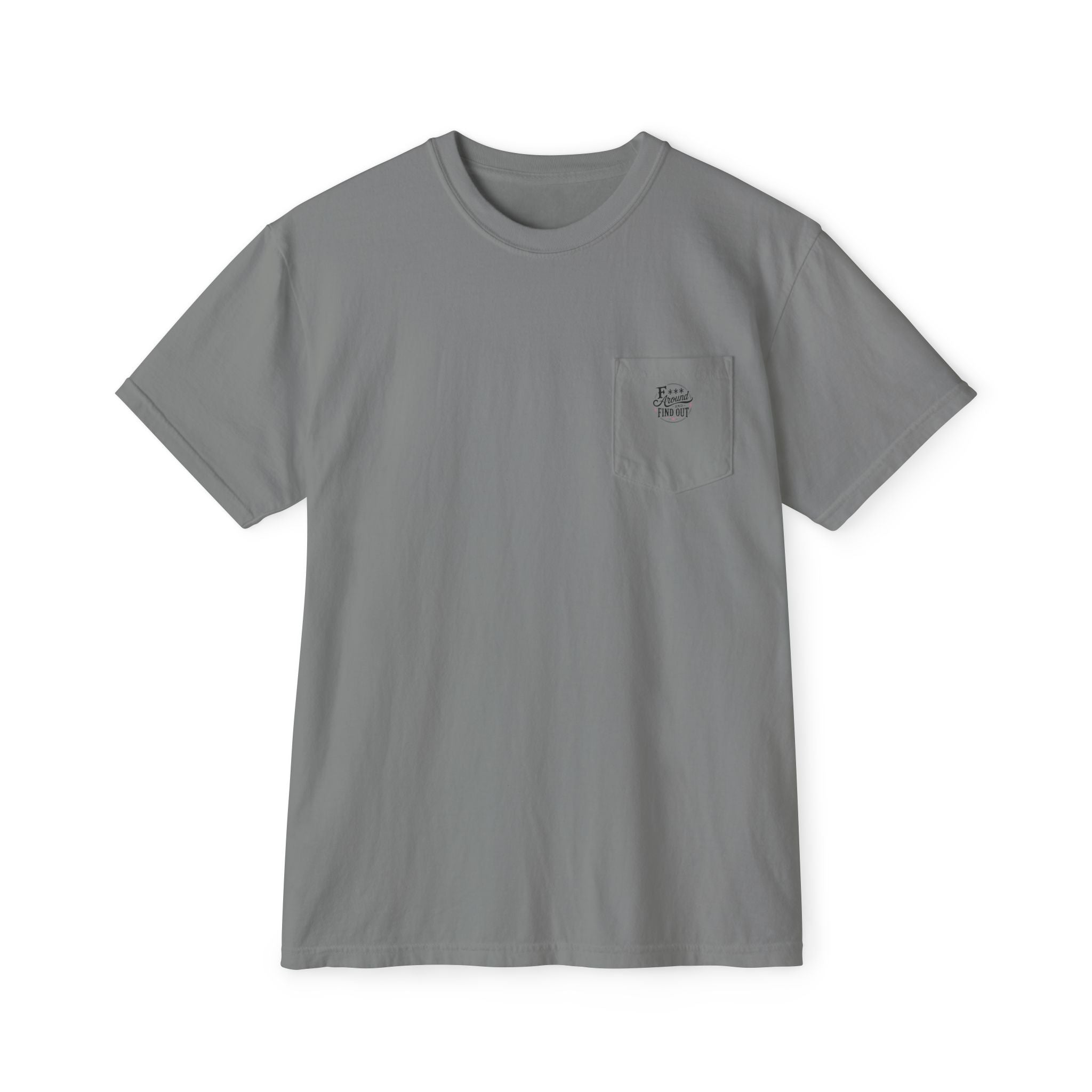 Vintage "F*** Around and Find Out" Pocket T-Shirt