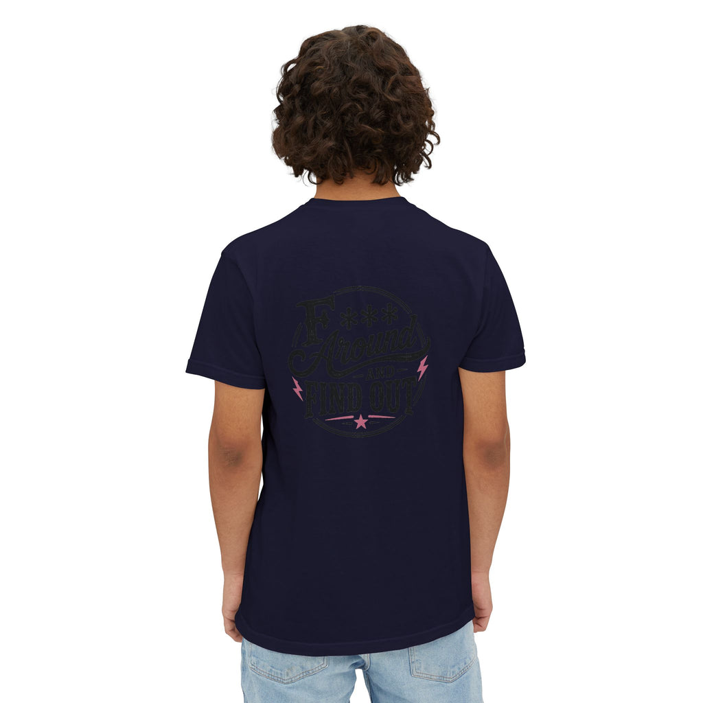 Vintage "F*** Around and Find Out" Pocket T-Shirt